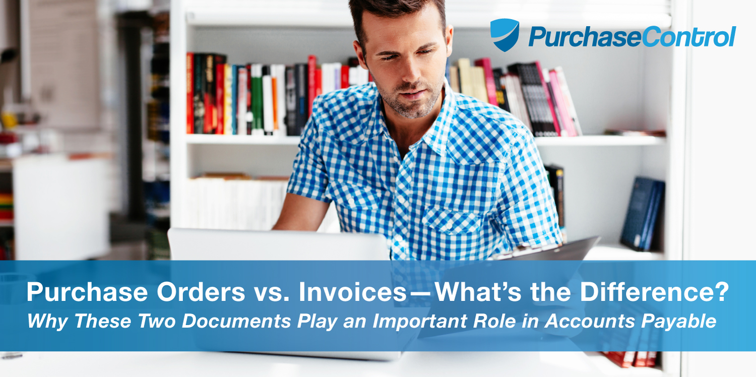 Difference Between Purchase Order and Invoice Blog Cover Text