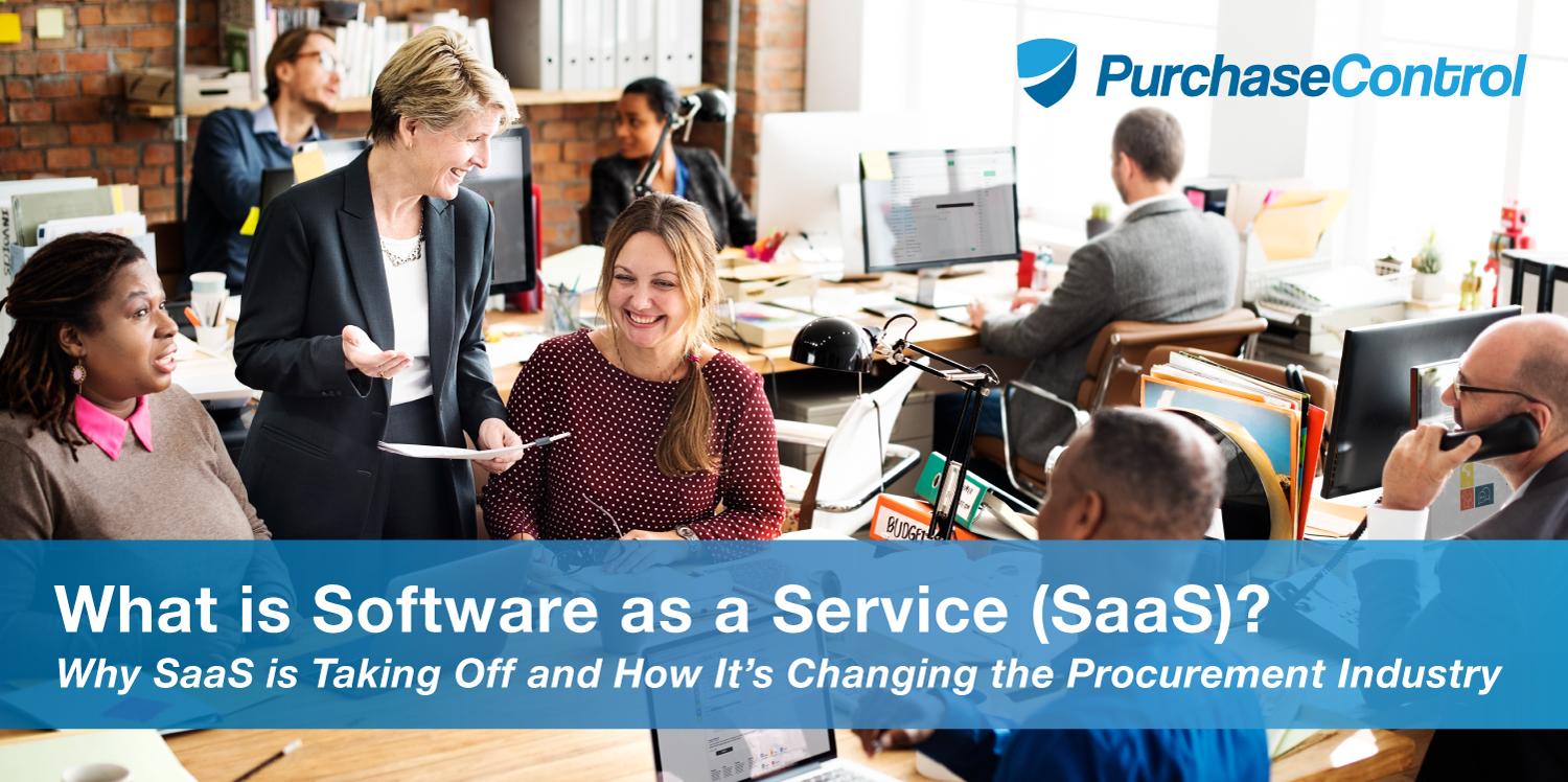 What is Software as a Service (SaaS) Blog Cover Text
