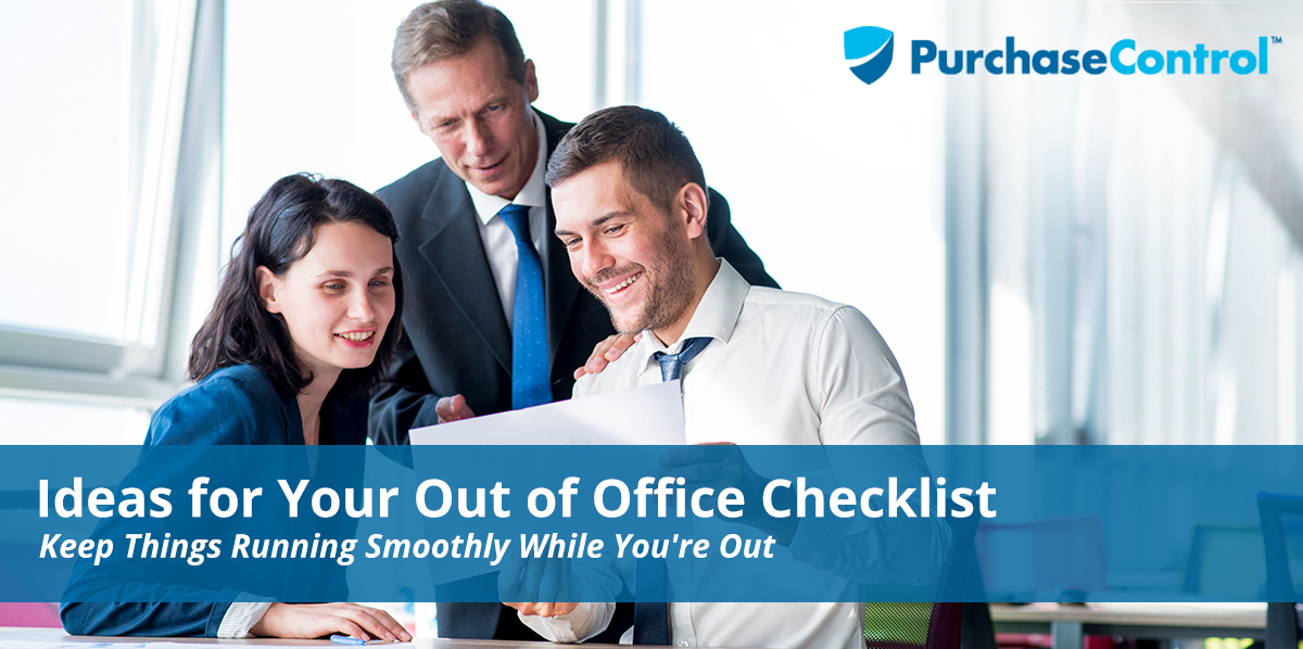 Ideas for Your Out of Office Checklist